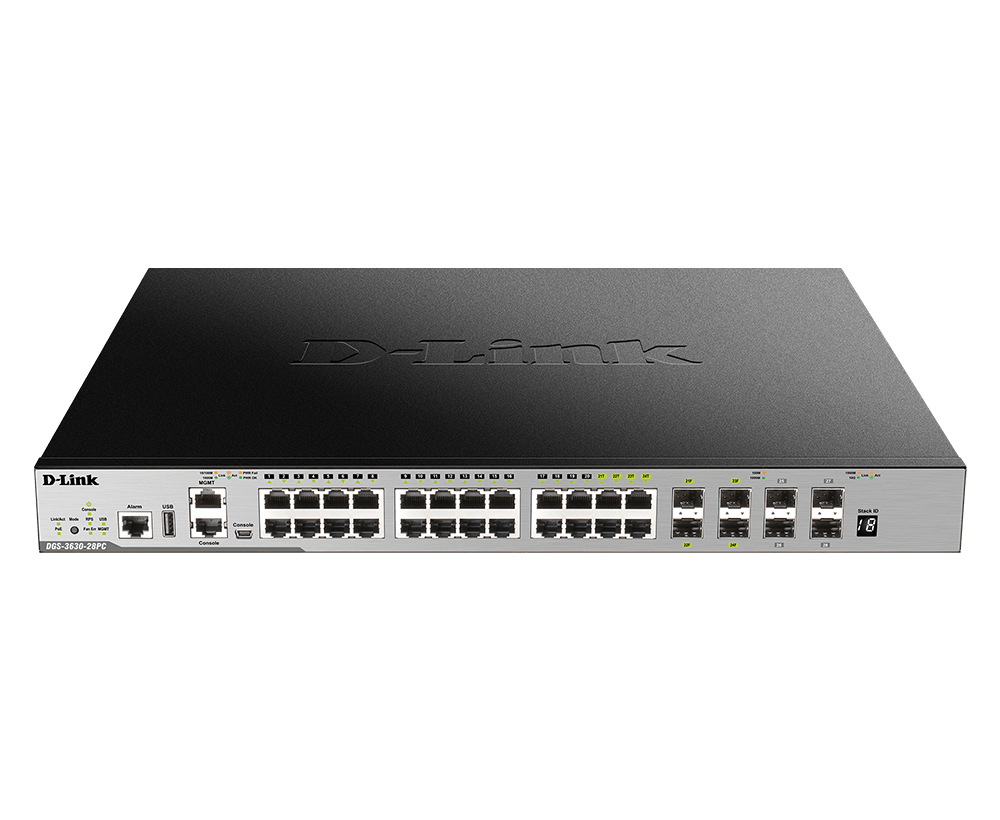D-Link 24-port Network Switch 