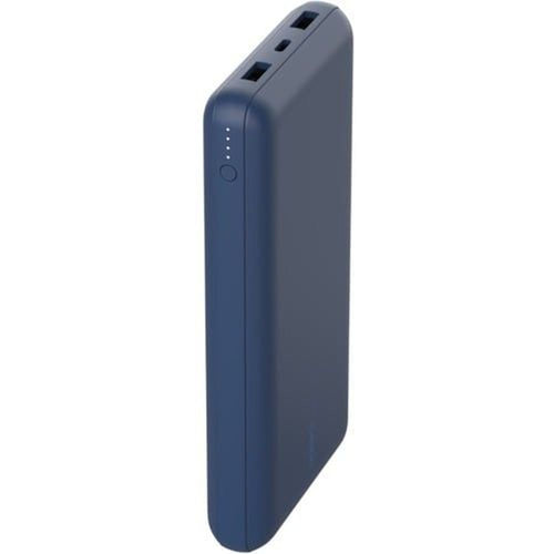 BPB012BTBL - Belkin BOOST CHARGE Power Bank 20K - For Smartphone, iPad Air, iPad mini - 20000 mAh - 3 x USB - Blue