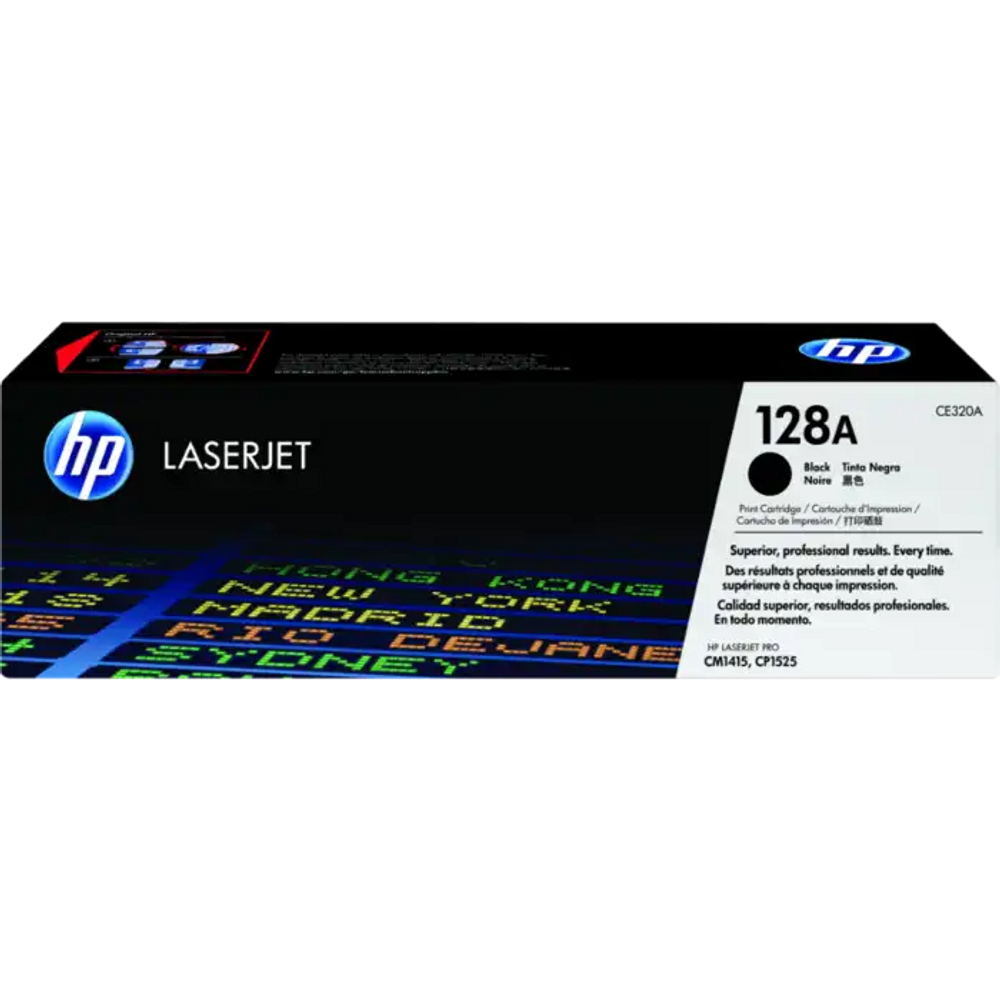 HP 128A Toner Cartridges Black