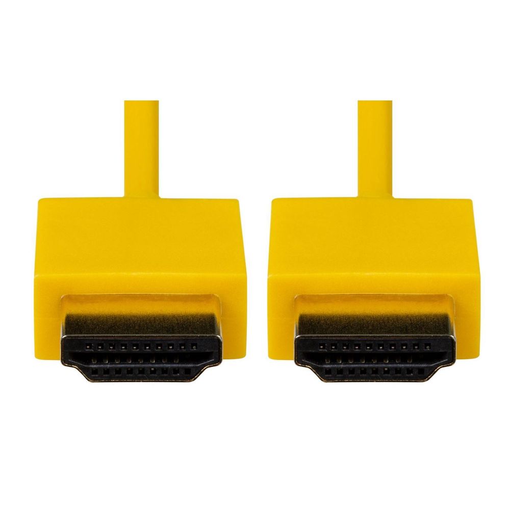 DYNAMIX_3M_HDMI_YELLOW_Nano_High_Speed_With_Ethernet_Cable._Designed_for_UHD_Display_up_to_4K2K@60Hz._Slimline_Robust_Cable._Supports_CEC_2.0,_3D,_&_ARC._Supports_Up_to_32_July_ON_SALE_-_Up_to_50%_OFF 809