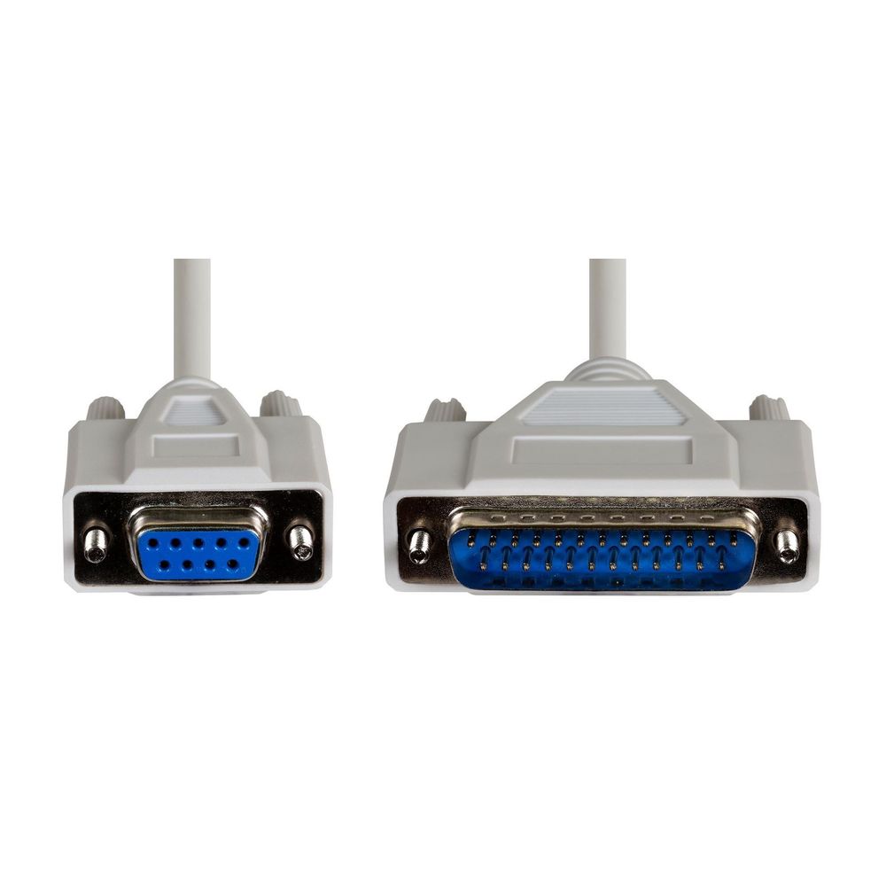 DYNAMIX_2m_PC_AT_Serial_Printer_Cable_-_Moulded._DB9F/DB25M 1045