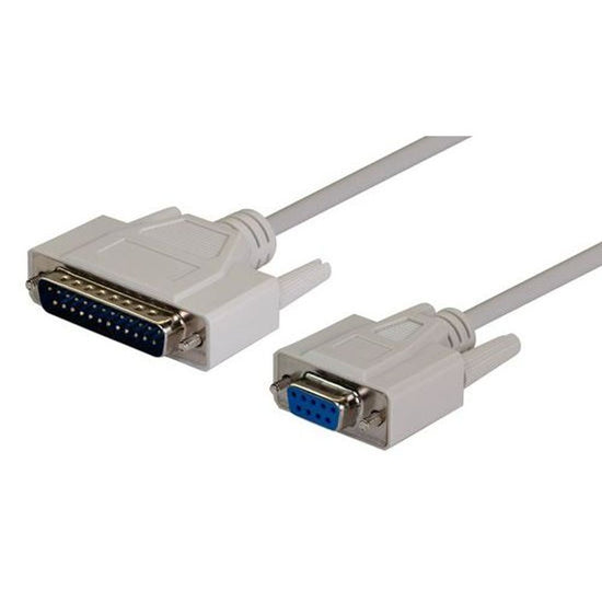 DYNAMIX_2m_PC_AT_Serial_Printer_Cable_-_Moulded._DB9F/DB25M 1044