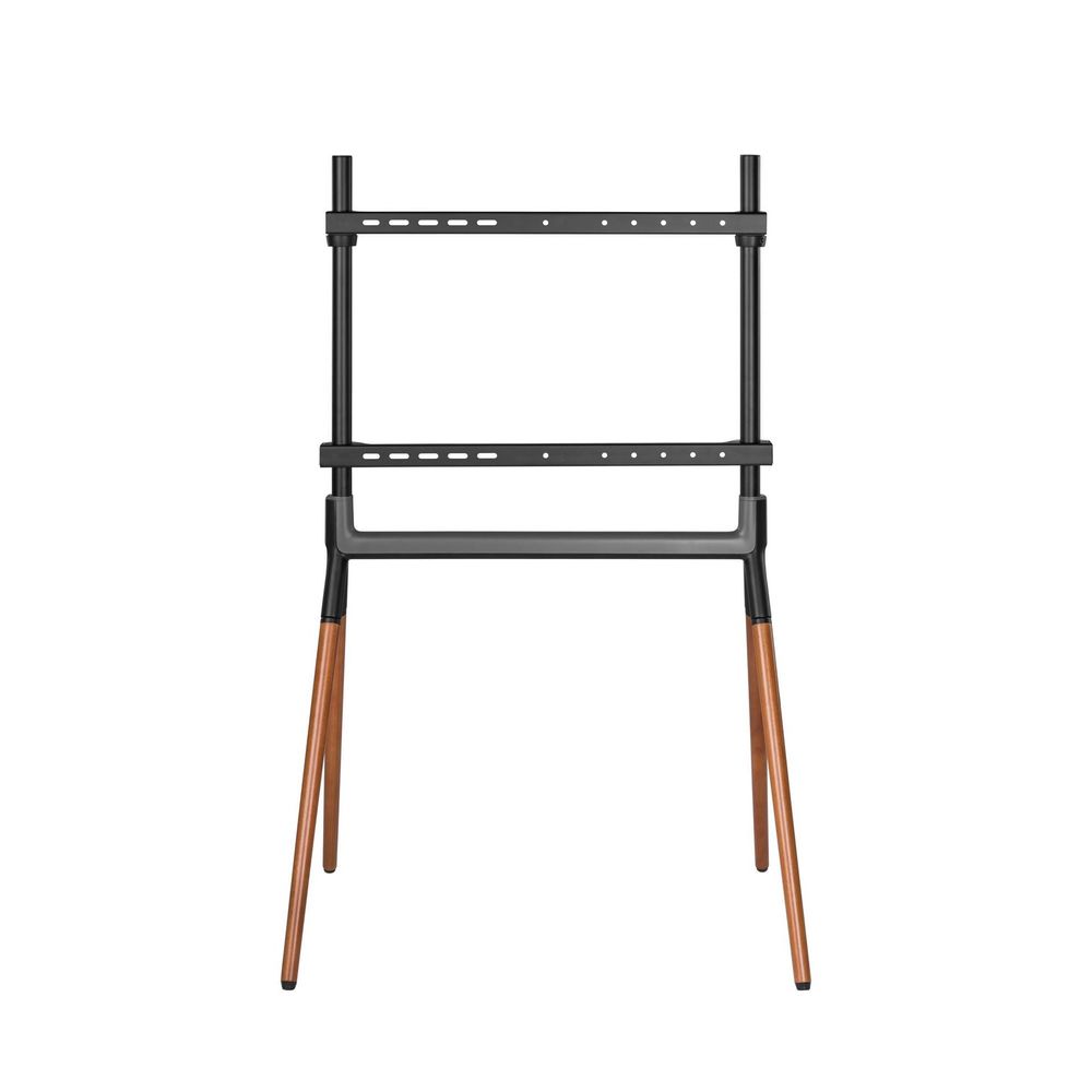 BRATECK 49-70" Artistic Easel Studio TV Floor Stand. Includes Anti-slip Rubber Pads Weight Cap up to 40Kgs