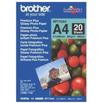 brother bp71ga4 a4 glossy 260gsm inkjet paper 20 sheets tech supply shed