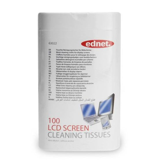 ednet screen cleaning wipes 100 pack tech supply shed