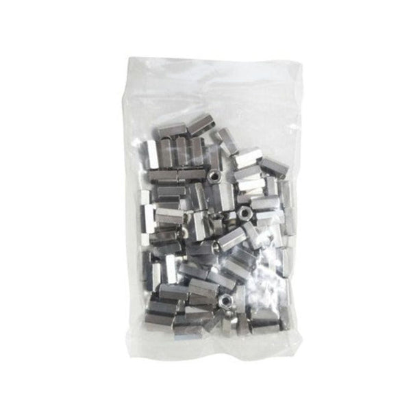 hp0901 m3 x 10mm tapped metal spacers - pack of 100 tech supply shed