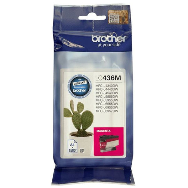brother lc436m magenta ink cartridge tech supply shed