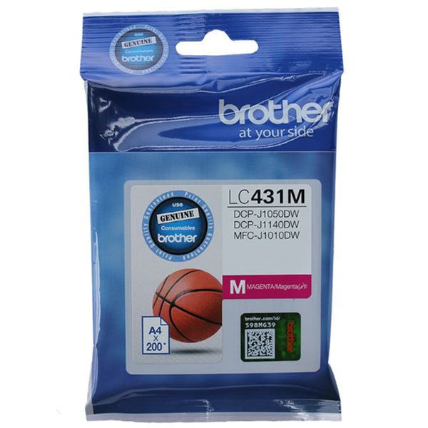 brother lc431m magenta ink cartridge tech supply shed