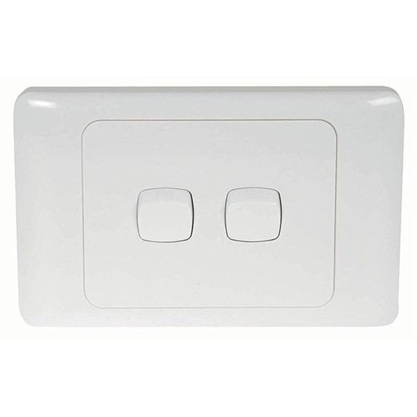 PS4057 - Mains Wall Switch Double