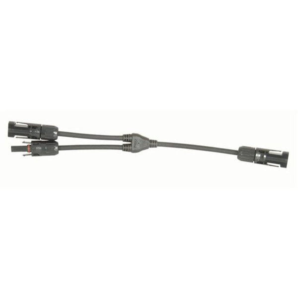 PS5110 - Solar Panel Y-Cable 2 Socket to 1 plug 300mm