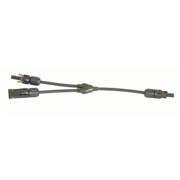 PS5112 - Solar Panel Y-Cable 2 Plug to 1 Socket 300mm