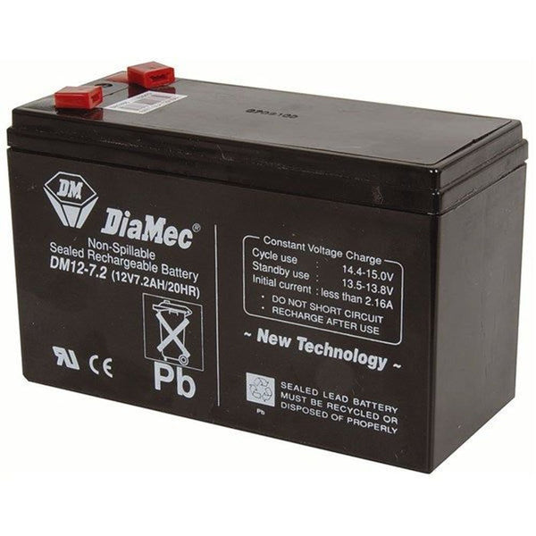 SB2486 - 12V 7.2Ah SLA Back-up Battery - NBN/ALARM/UFB