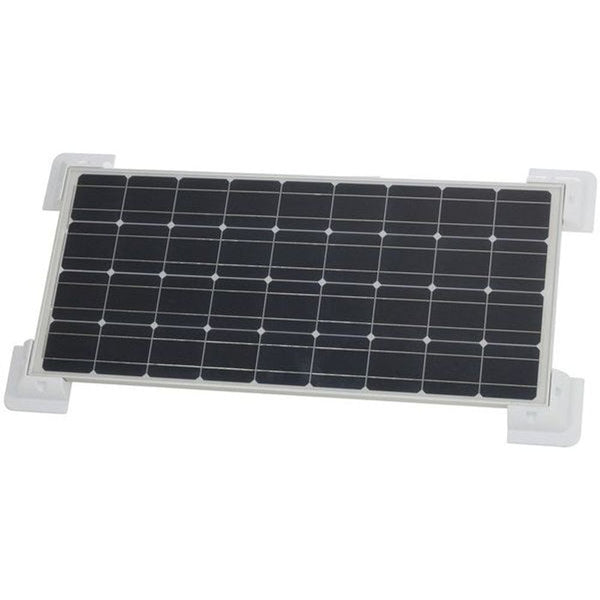 HS8860 - White ABS Solar Panel Corner Mounting Brackets - Set of 4