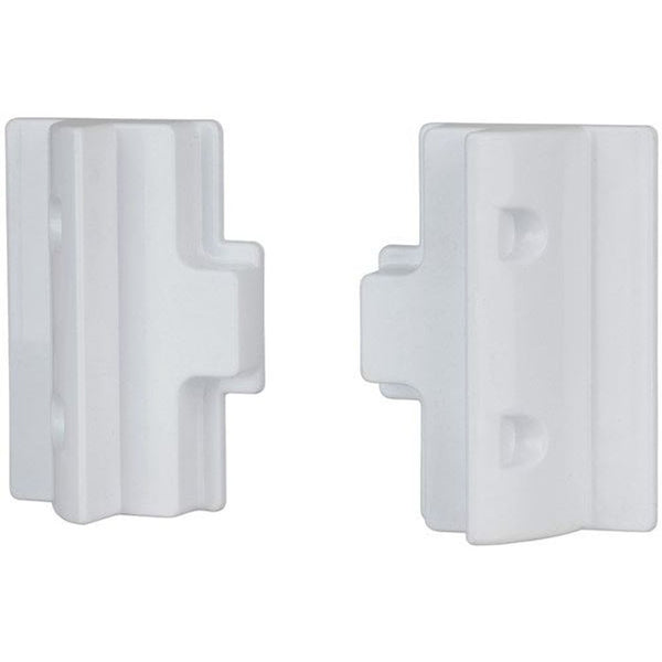 HS8862 - White ABS Solar Panel Side Mounting Brackets - Pair