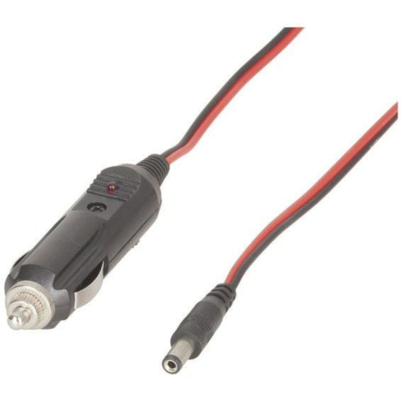 PP2008 - Fused Cigarette Lighter Plug to 2.1mm DC Plug