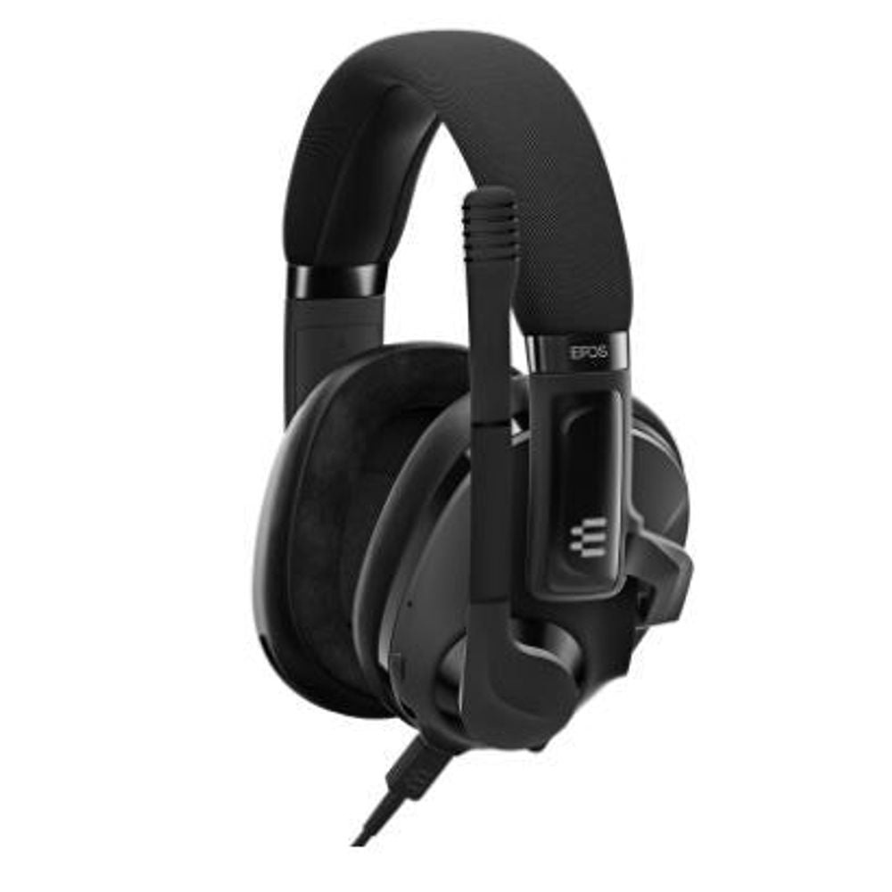 EPOS H3 HYBRID Closed Acoustic Multi-Platform 7.1 Surround Sound Wired and Bluetooth Gaming Headset - Black
