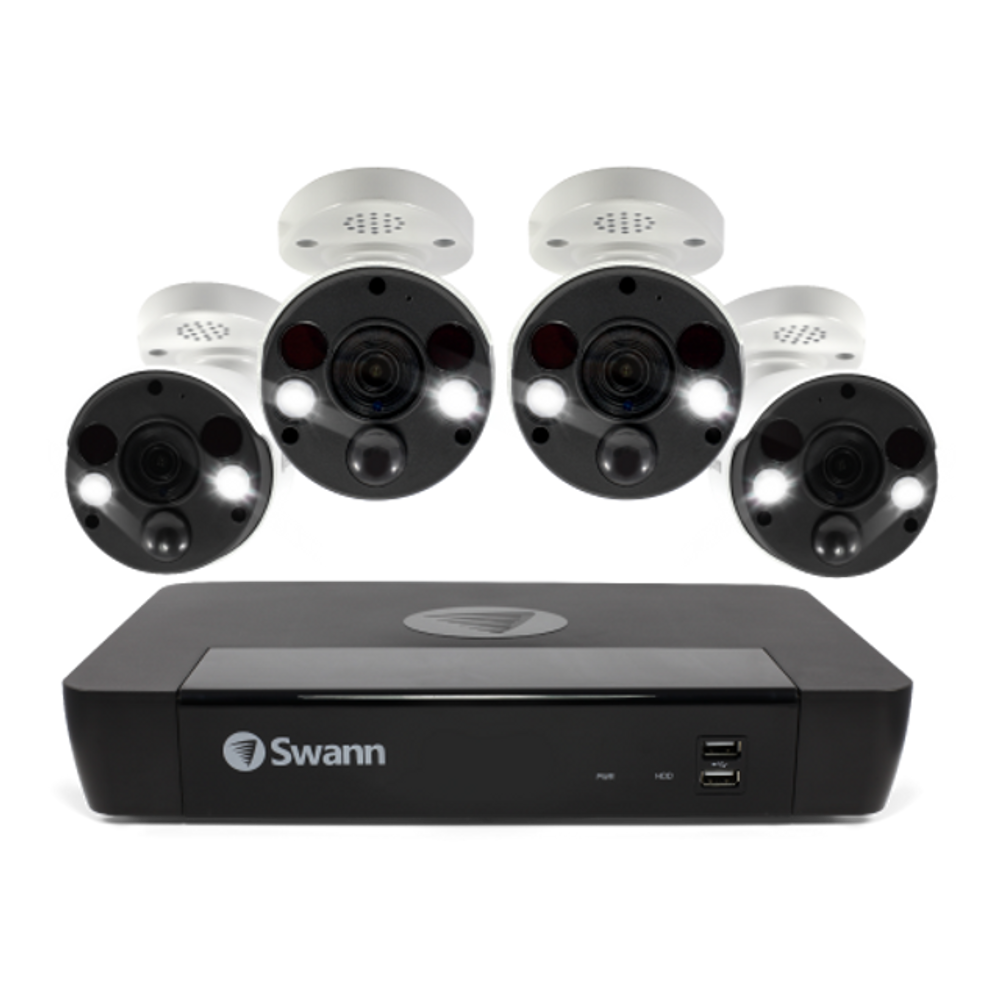 Swann 4 channel security hot sale system