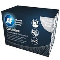 af cardclene swipe / entry machine cleaners - 20 pack tech supply shed