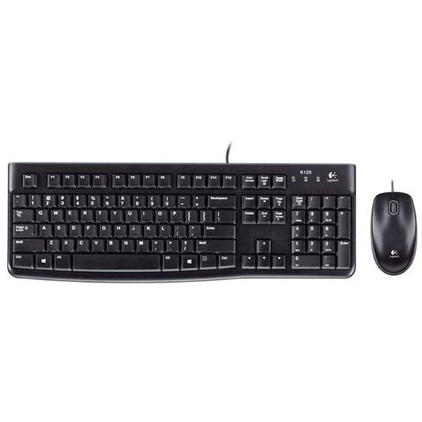 logitech mk120 usb desktop kit ~ keyboard & mouse tech supply shed