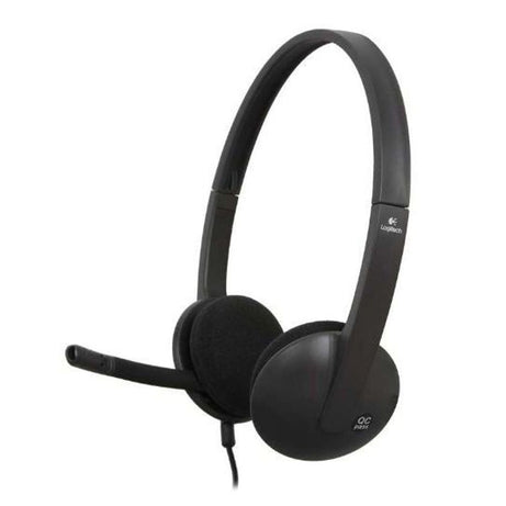 logitech h340 usb over head headset tech supply shed
