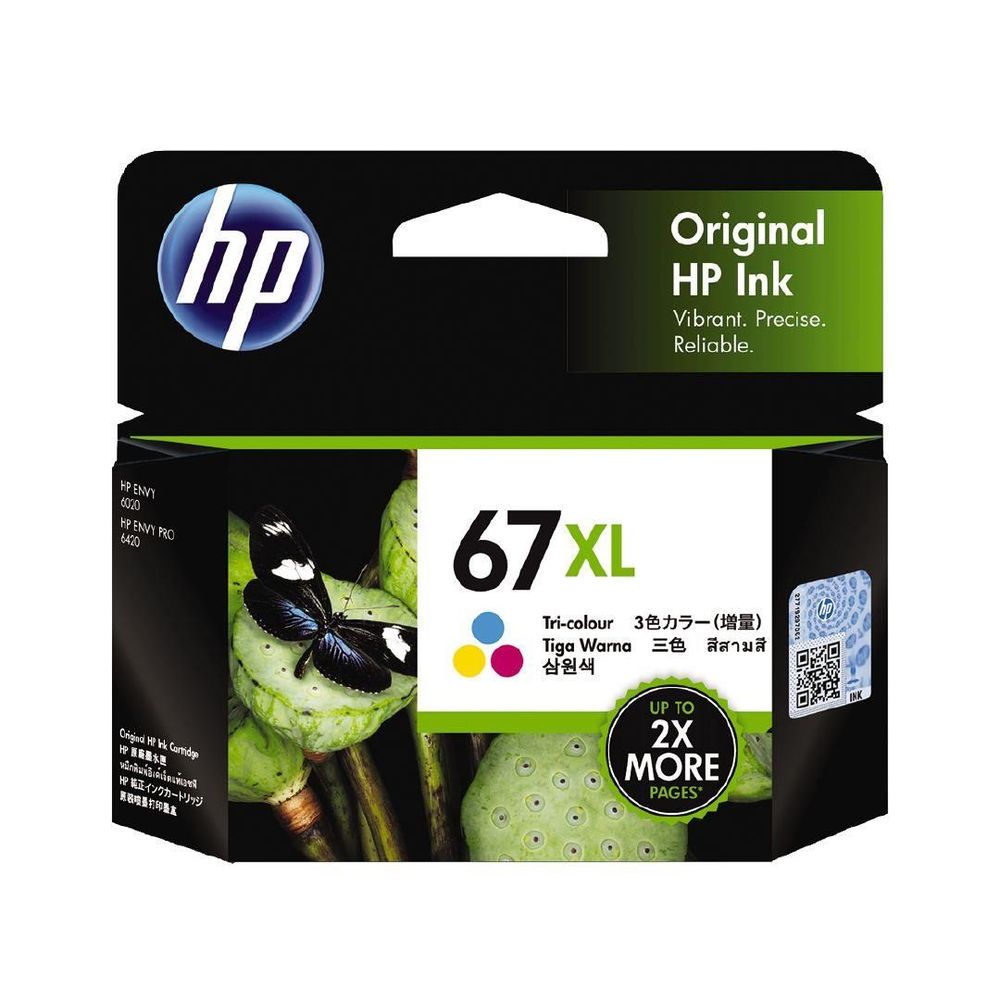 HP 67XL Tri-Colour Ink Cartridge