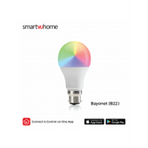 SmartVU_Home_Smart_Bulb_9w_RGB_Colour_&_Cool_Warm_White_(WifiB22)