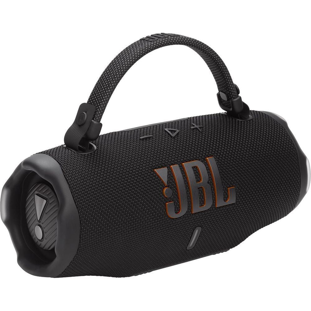 JBL Charge 6 portable Bluetooth speaker in black - Portable Speakers at Tech Supply Shed NZ