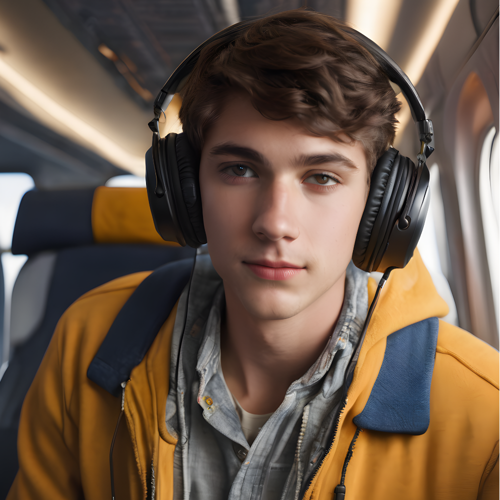 Experience Serene Listening with AA2170 - Digitech Active Noise Cancelling Headphones with Bluetooth