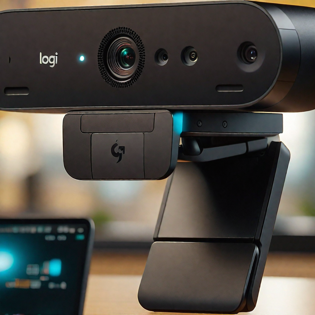 Unleashing High-Quality Video Calls with Logitech BRIO 4K Ultra HD Webcam