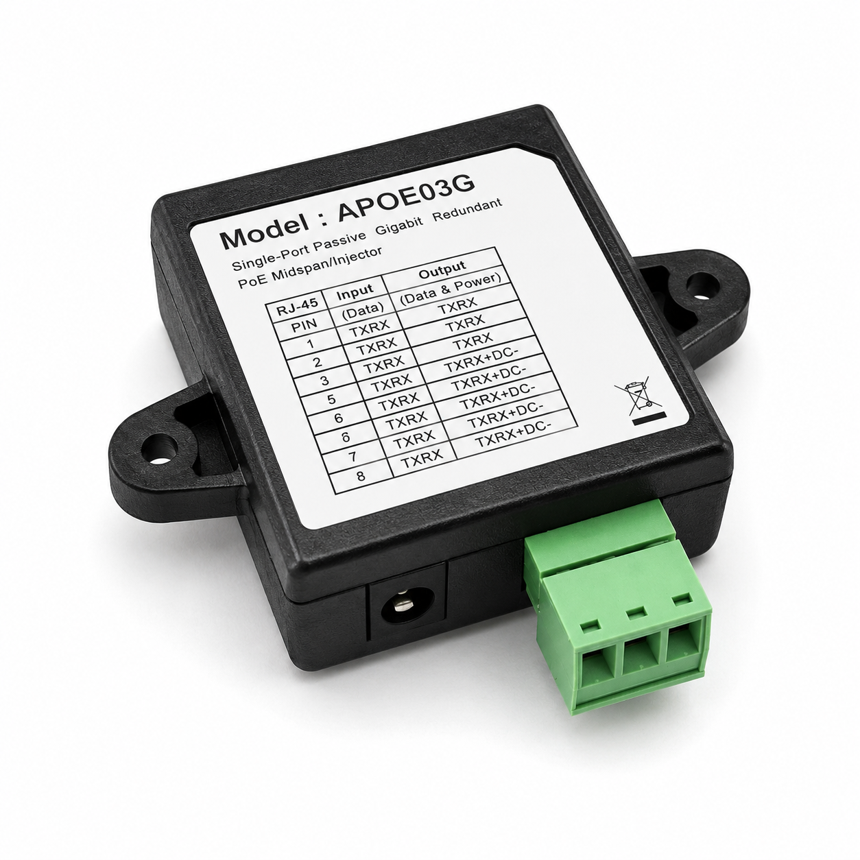 DC power supply and PoE injector accessories - 12V & Power at Tech Supply Shed NZ