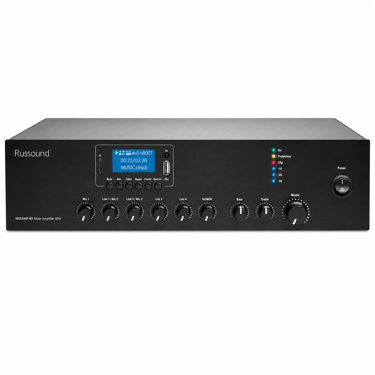 Amplifier range display including stereo and multi-zone units - Amplifiers at Tech Supply Shed NZ