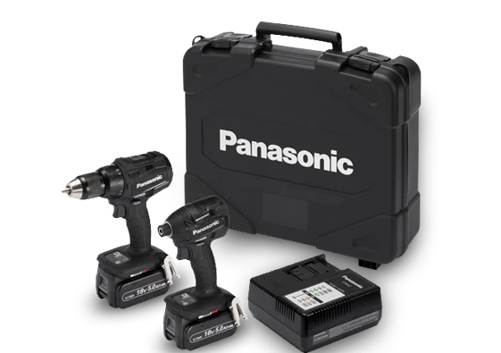 Panasonic cordless drill and impact driver 