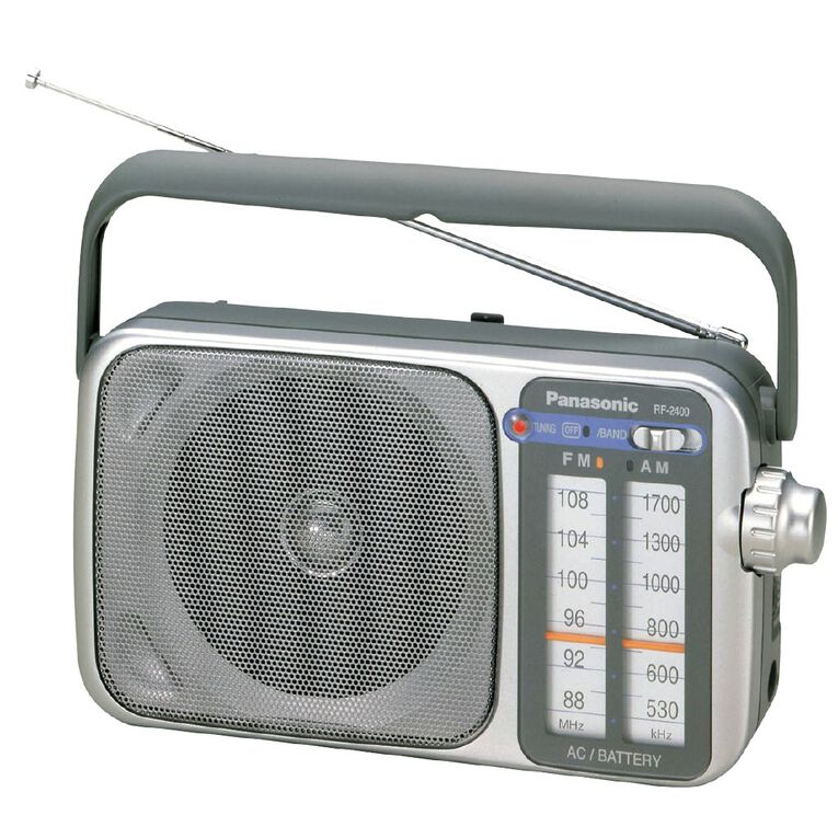 Portable AM/FM Radio Clock