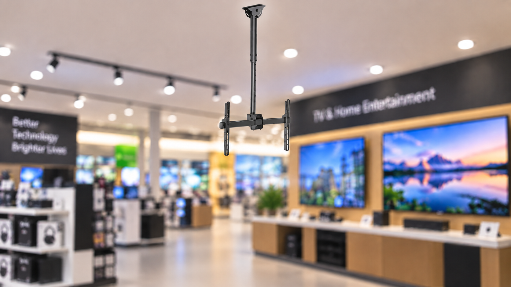 TV Ceiling Mounts & VESA Adapters
