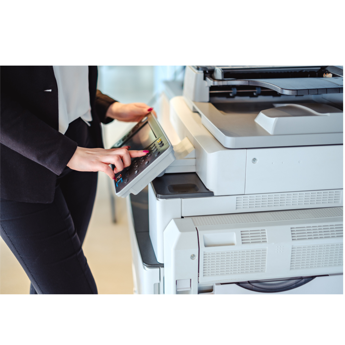 Multi Function Printers printing, scanning, copying, and faxing TSS