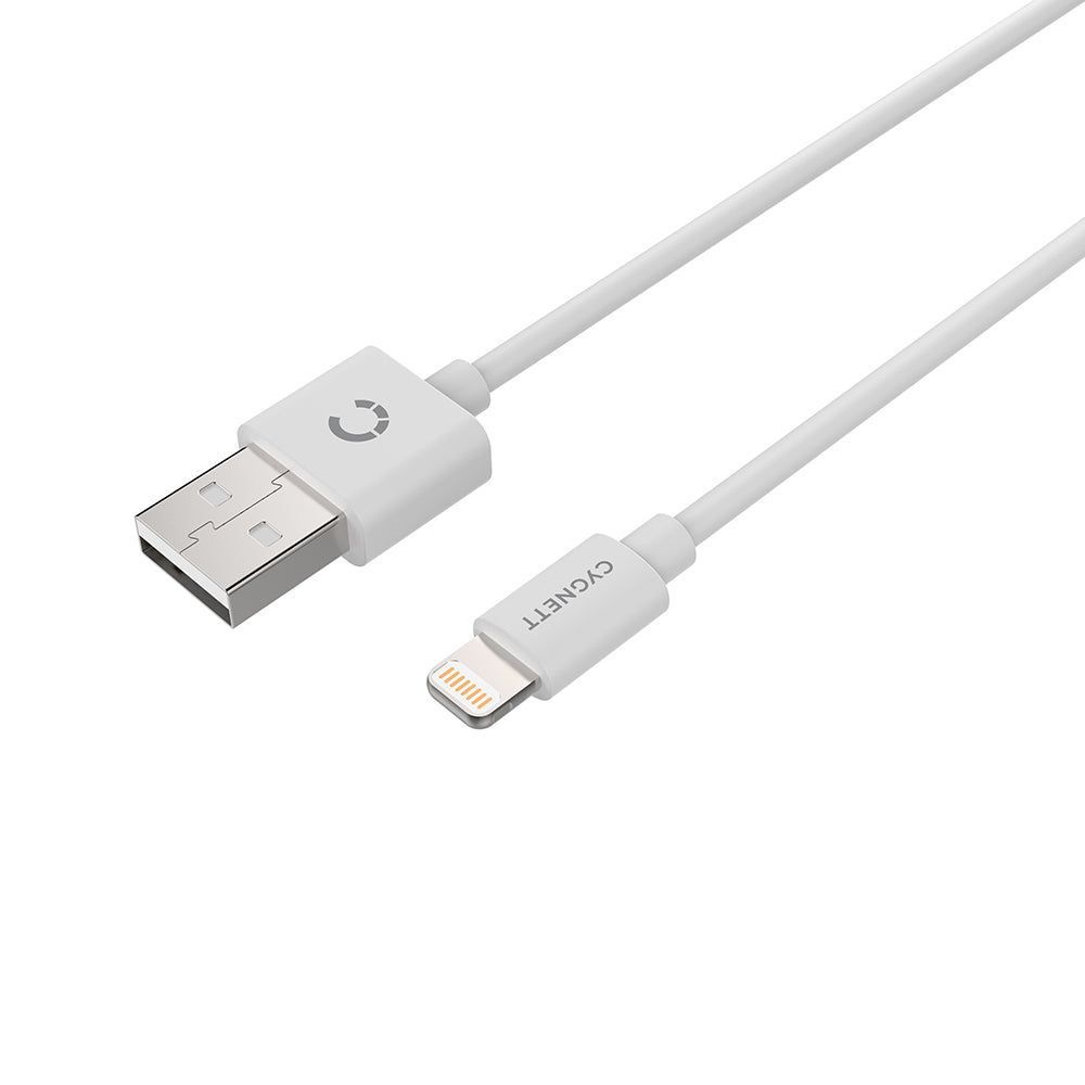 CY2723PCCSL - Cygnett Essentials Lightning to USB-A Cable 1M - White | Tech Supply Shed