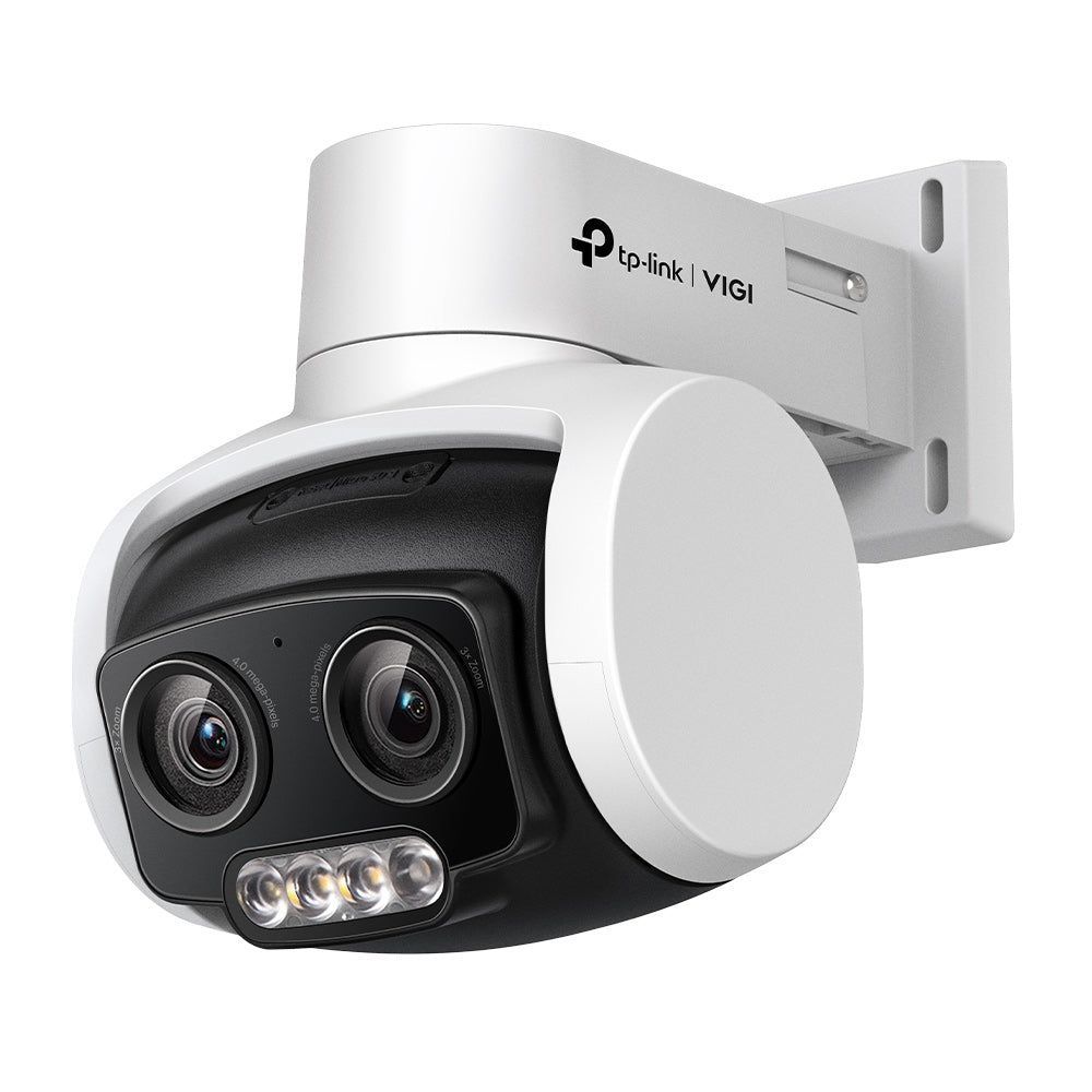 TL-VIGIC540V - TP-Link VIGI C540V (4-12mm) 4MP Outdoor Full-Colour Dual-Lens Varifocal Pan Tilt Network Camera