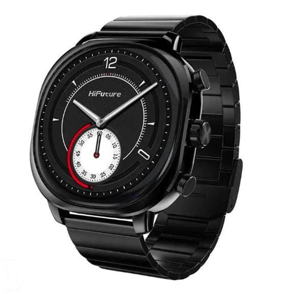 HIF81428 - HiFuture FutureFit AIX Stainless smartwatch Black