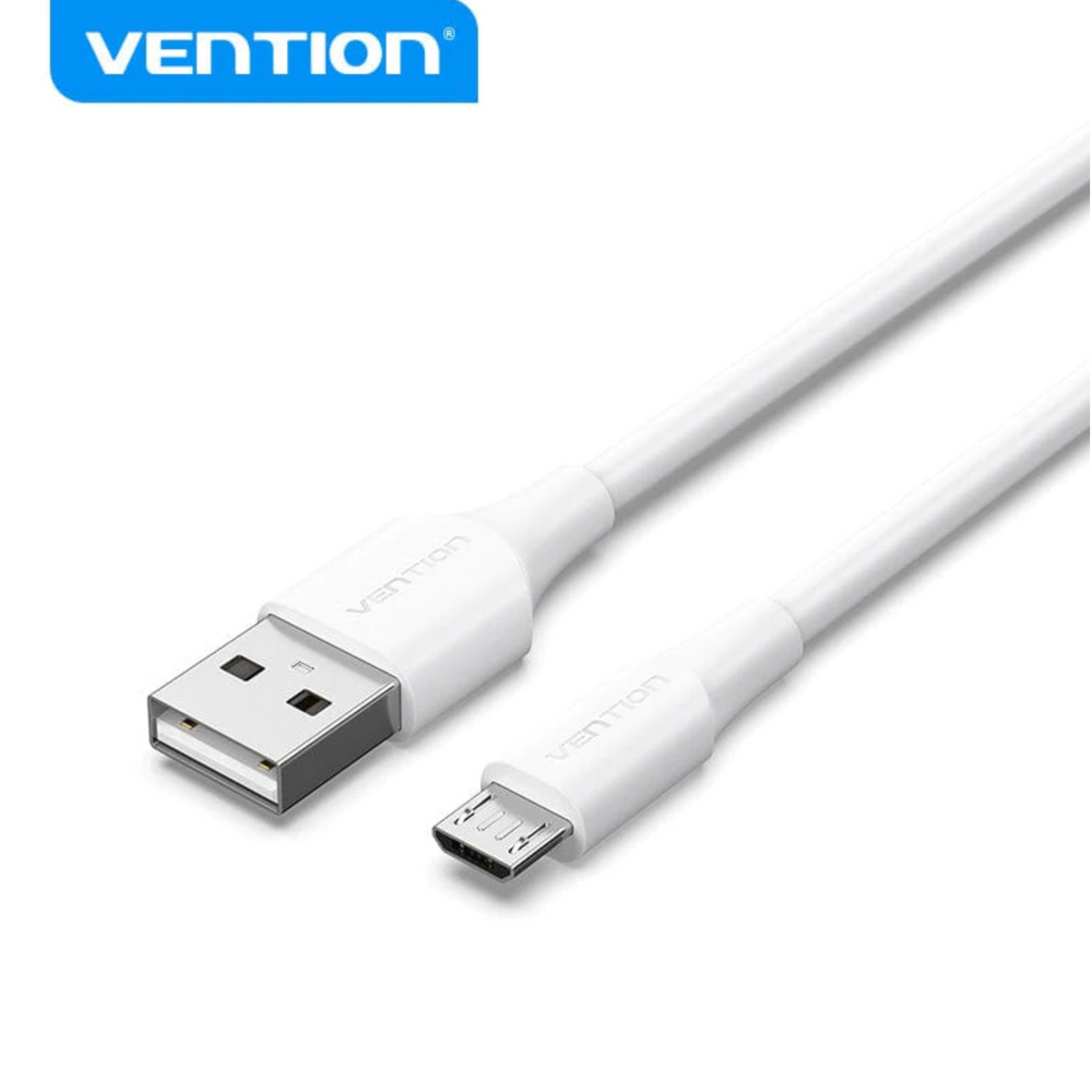 VEN-CTIWH - Vention USB 2.0 A Male to Micro-B Male 2A Cable 2M White