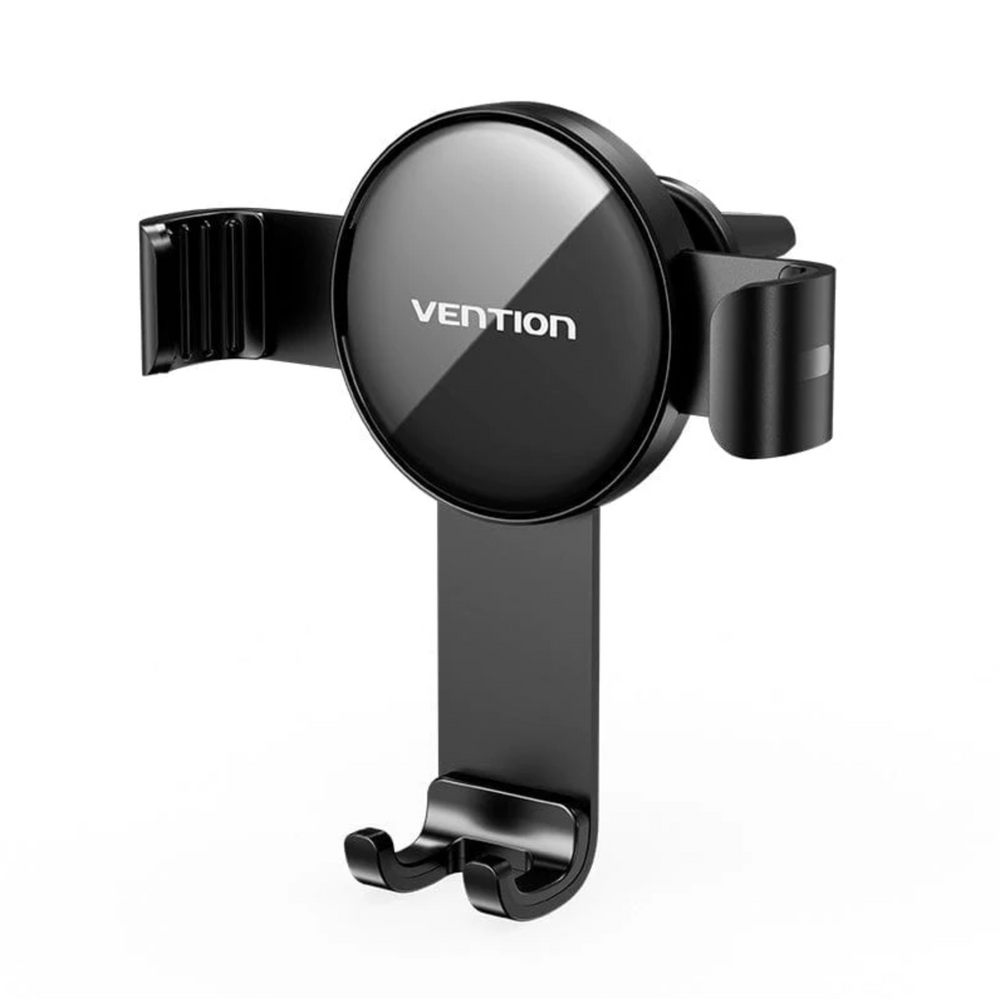 VEN-KCSB0 - Vention Auto-Clamping Car Phone Mount With Duckbill Clip Black Disc Fashion Type