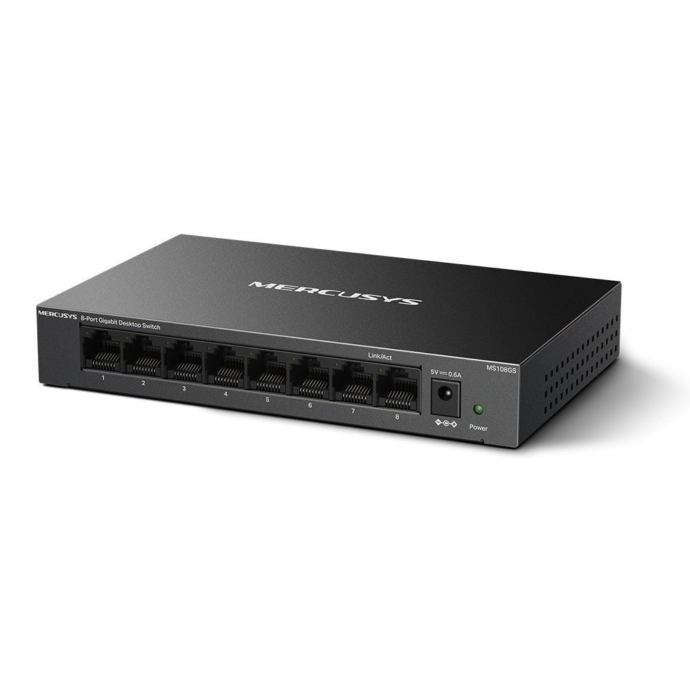 MER-MS108GS - Mercusys MS108GS 8-Port Gigabit Desktop Switch