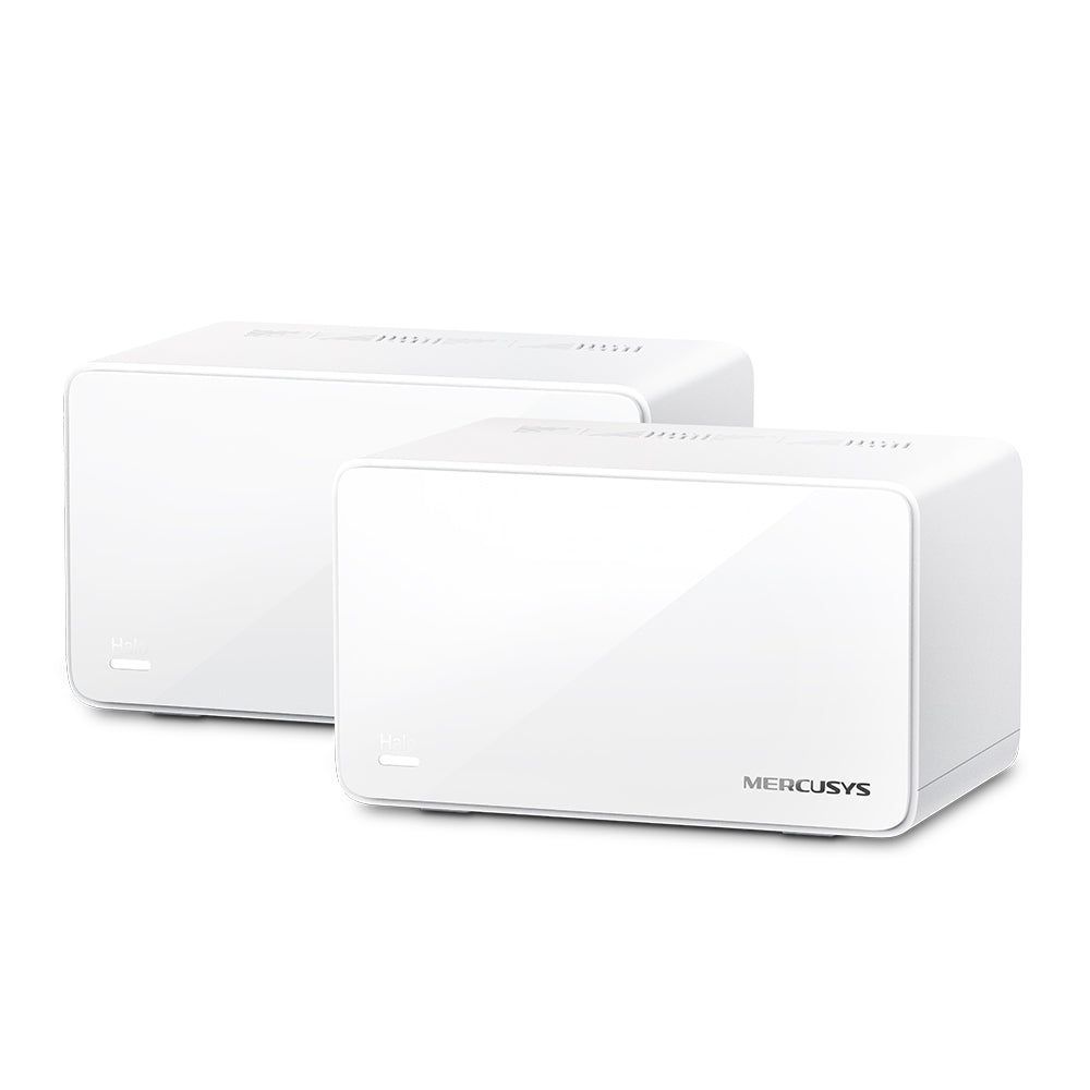 MER-HALOH90X-2P - Mercusys Halo H90X AX6000 Whole Home Mesh WiFi 6 System - 2 Pack