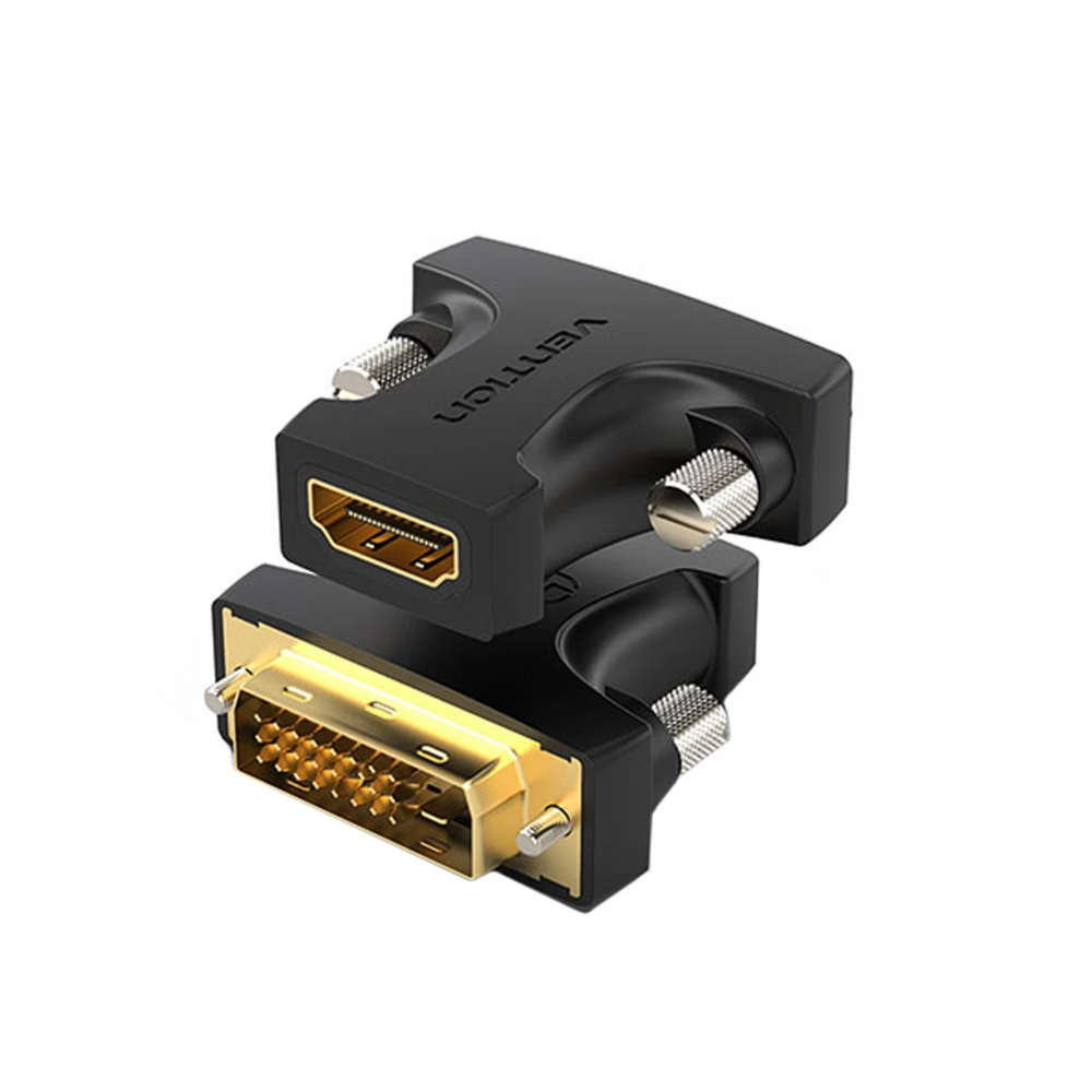 VEN-AIKB0 - Vention HDMI Male to DVI (24+5) Female Adapter Black