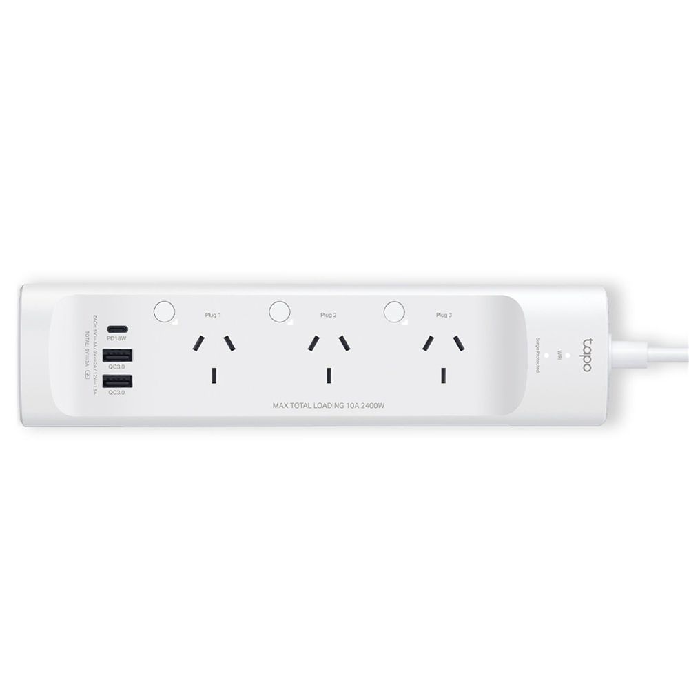 TL-TAPOP300 - TP-Link Smart Wi-Fi Power Strip 3-Outlets,