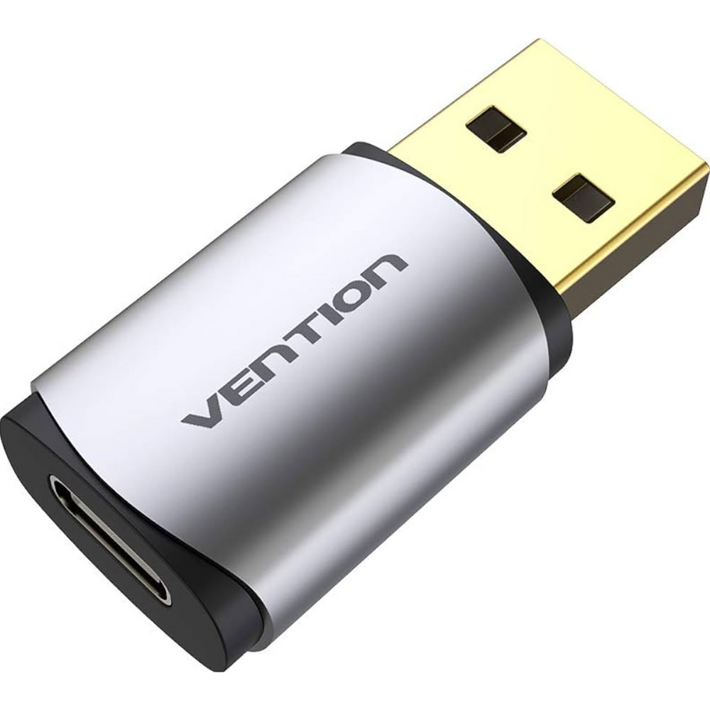 VEN-CDMH0 - Vention USB to Type-C Sound Card Gray Metal Type