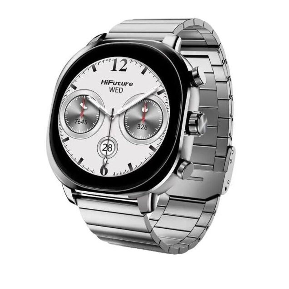HIF81435 - HiFuture FutureFit AIX Stainless smartwatch Silver