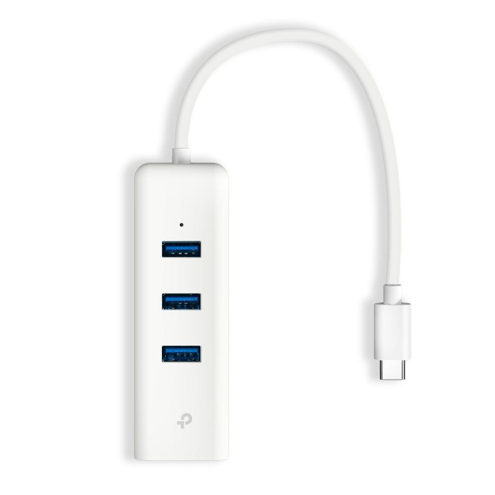 TP-Link UE330C, USB Type-C 3-Port Hub & Gigabit Ethernet Adapter Default Title