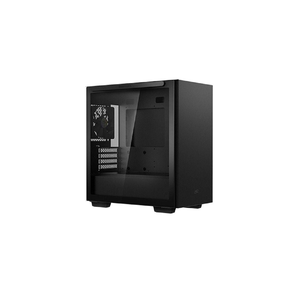 CASE-MACUBE110-BK - Deepcool MACUBE 110 MATX temper glass. Micro-ATX Case Black.