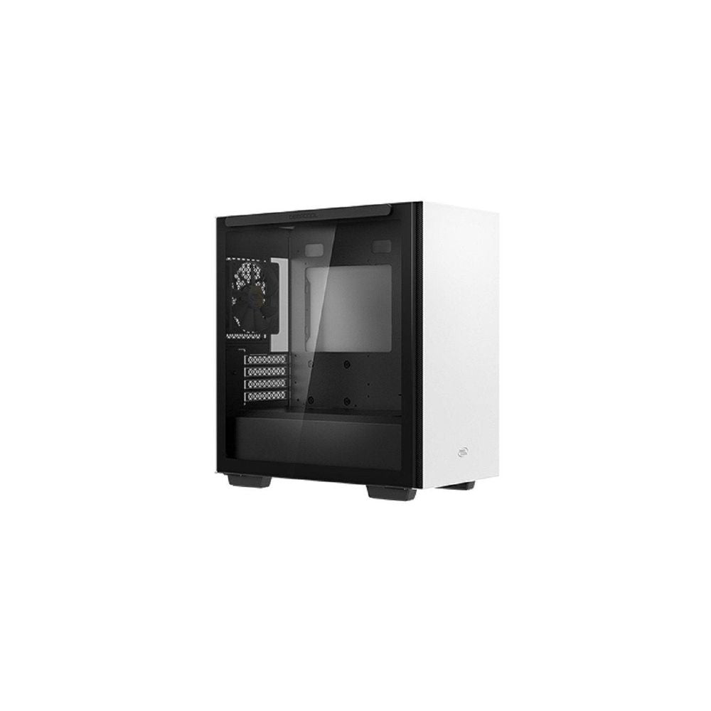 CASE-MACUBE110-WH - Deepcool MACUBE 110 MATX temper glass. Micro ATX Case White