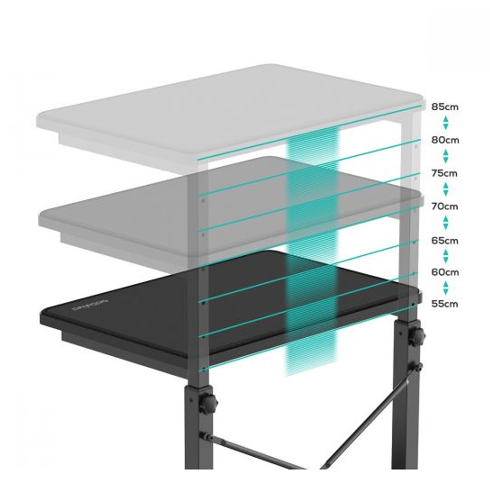 activiva Height Adjustable PC & Printer Storage Stand